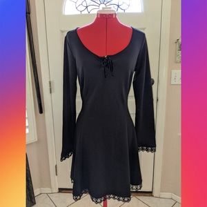 Black Witch Corset Dress